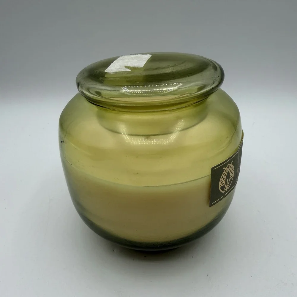 The Library at CANDLEFISH Wax Candle Charleston‎ SC #040 Rose Leather Lavender